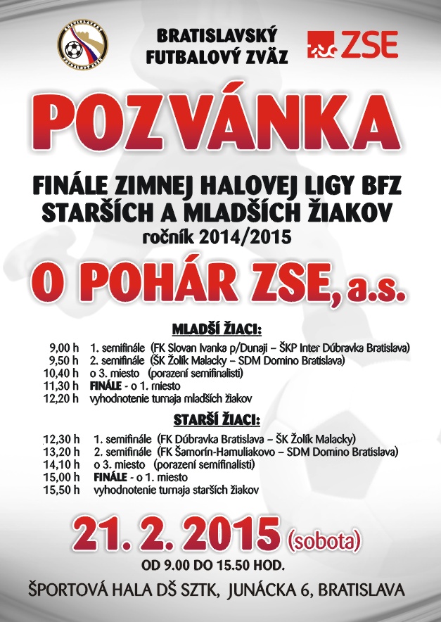 Pozvanka ZimnyTurnaj Ziakov2015