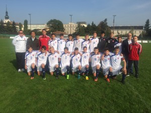 Výber BFZ U15 Moravia Danubia cup 2017 Brno